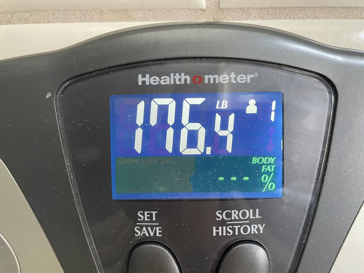 Fred's Weight 176.4 lbs Down 25.6 lbs