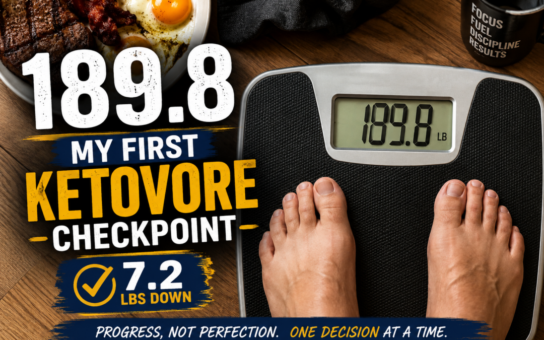 I Ended August at 189.8 — Here’s What I’m Learning About Ketovore