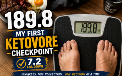 I Ended August at 189.8 — Here’s What I’m Learning About Ketovore