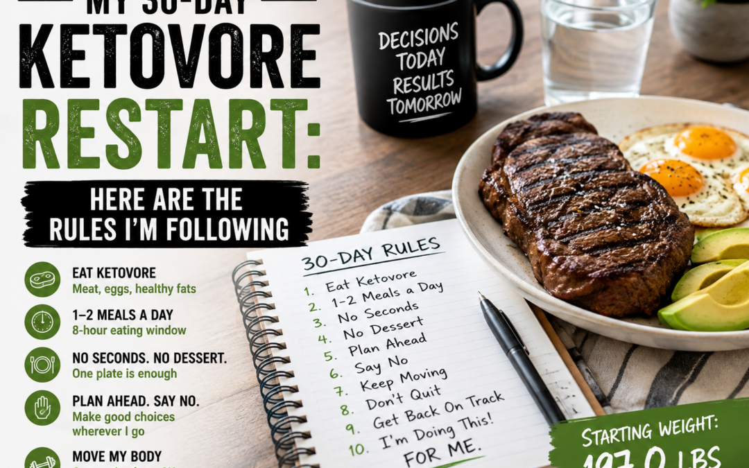 My 30-Day Ketovore Restart: Here Are the Rules I’m Following