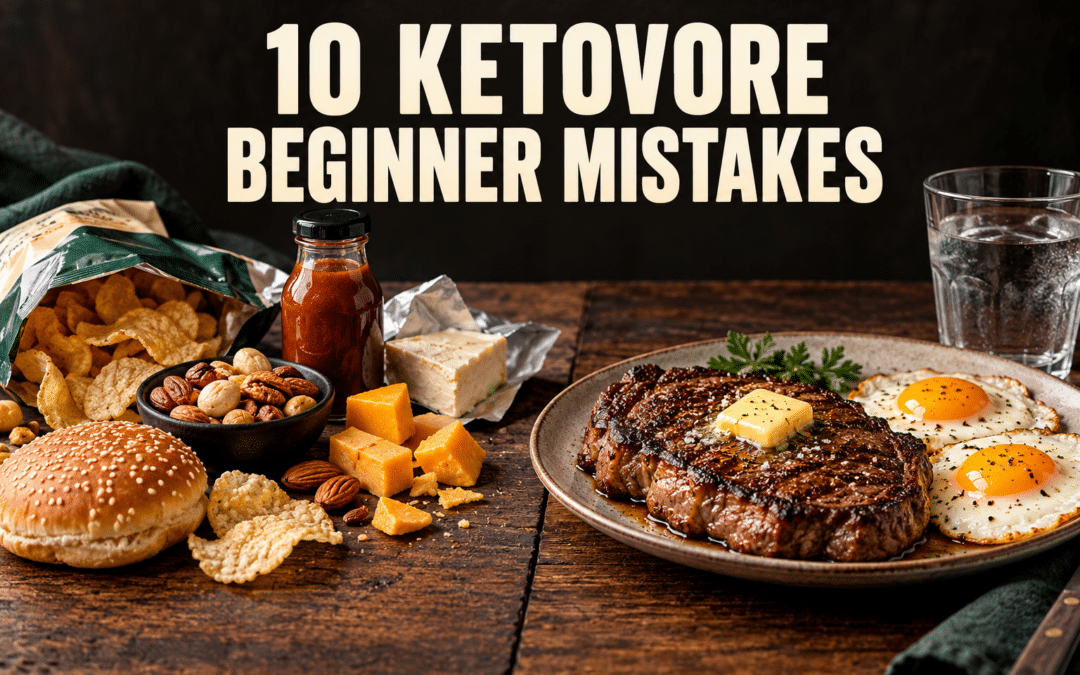 10 Ketovore Beginner Mistakes That Make the Diet Harder