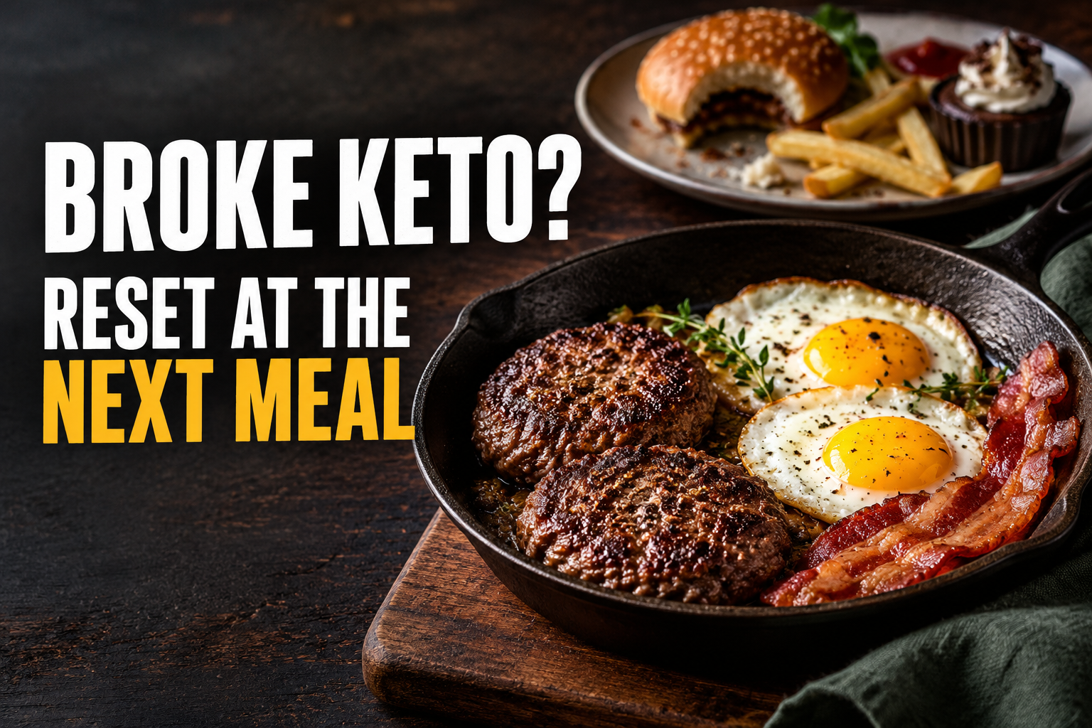 Broke Keto Reset Next Meal https://ExploreKetovore.com