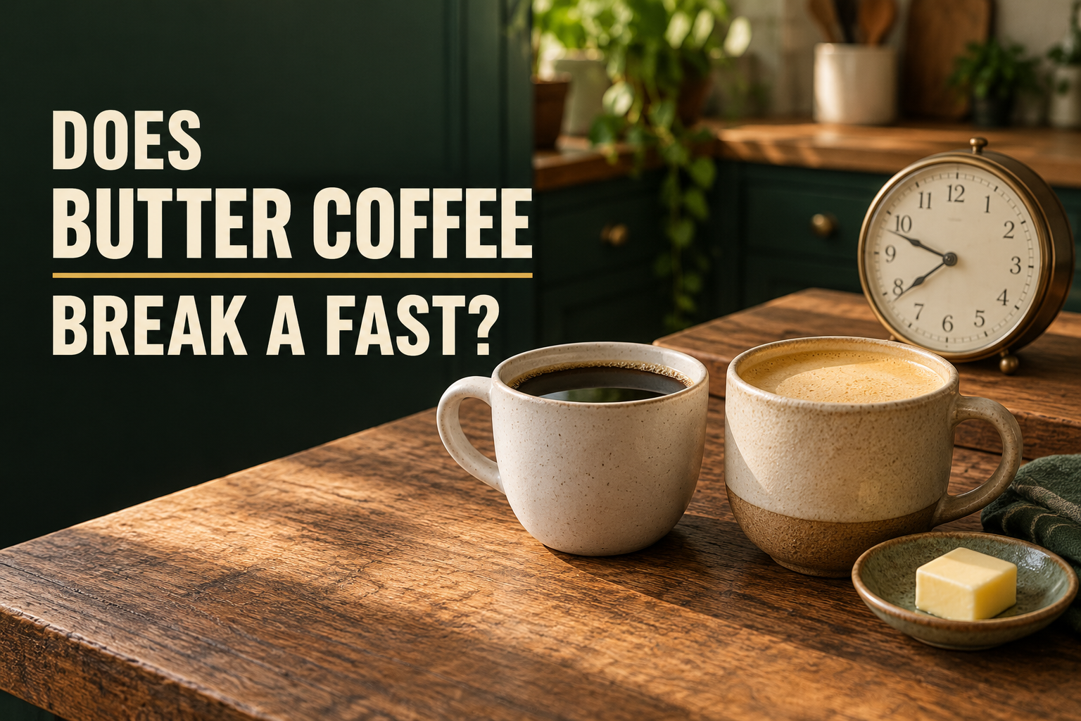 Butter Coffee Break a Fast https://ExploreKetovore.com