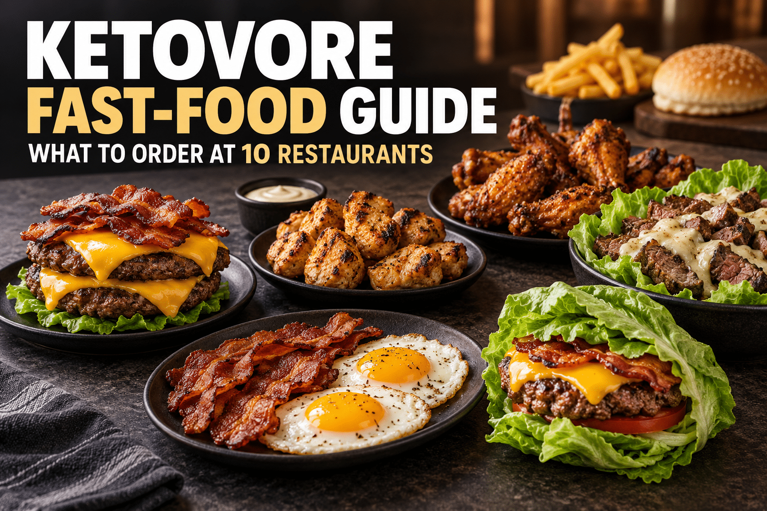 Ketovore Fast Food Guide https://ExploreKetovore.com