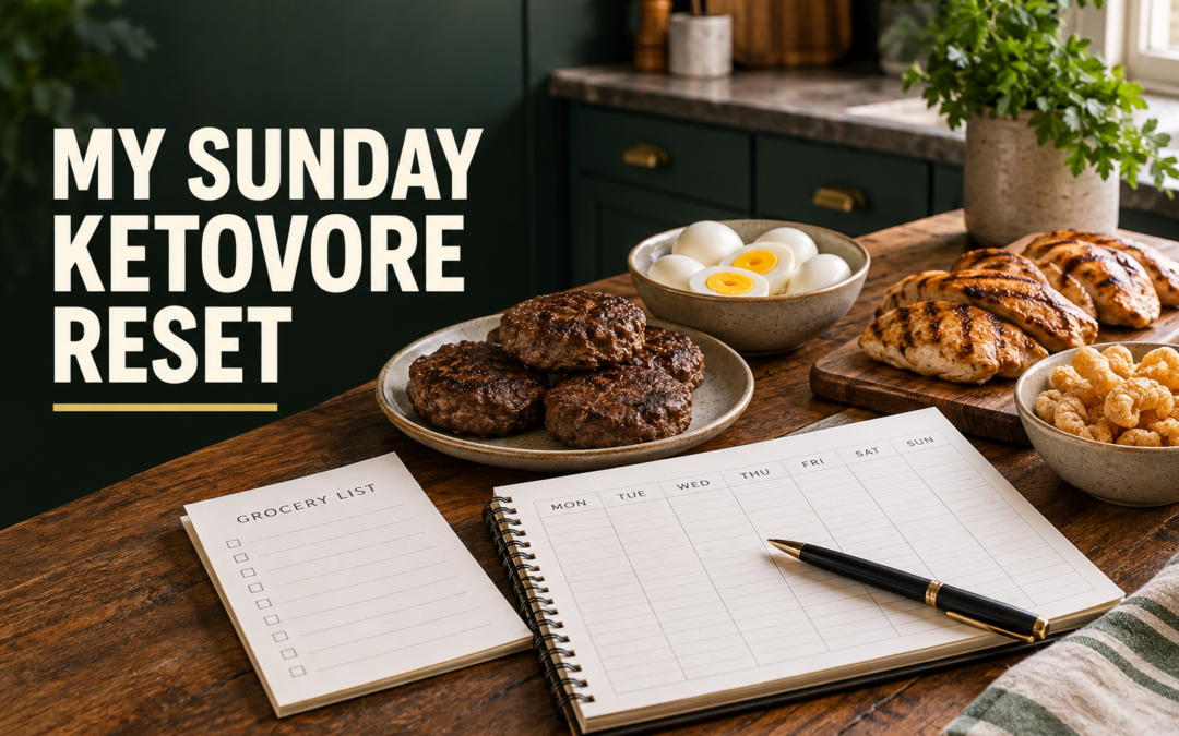 My Sunday Ketovore Reset: How I Prepare for a Better Week