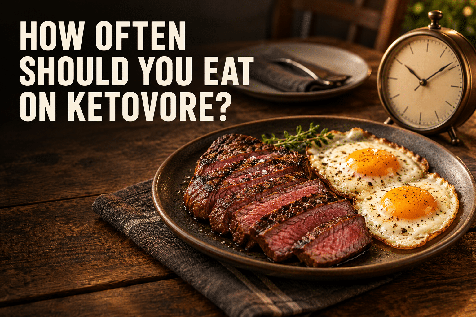 How Often to Eat on Ketovore https://ExploreKetovore.com